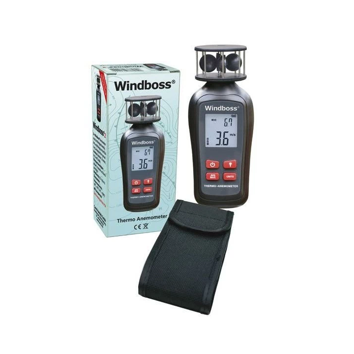 Ветромер Windboss 2 Thermo-Anemometer с калъф - 6