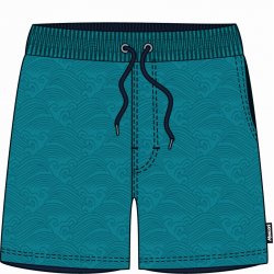 Men's shorts Mosconi Ancon Blue Waves