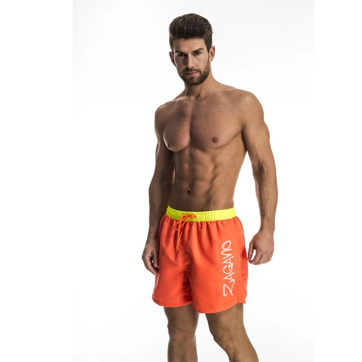Мъжки борд шорти Zagano 5116 оранжеви 02 - 3