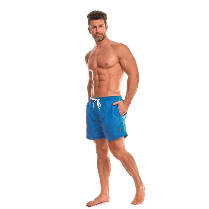 Мъжки борд шорти с UV защита Zagano 5105 Denim - 4
