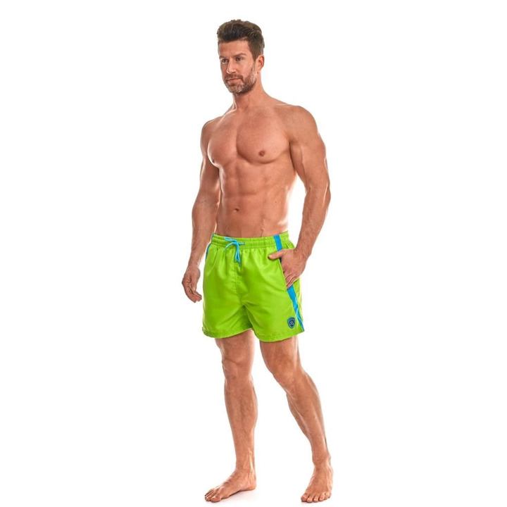 Мъжки борд шорти с UV защита Zagano 5138 Light green - 3