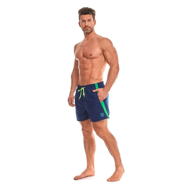 Мъжки борд шорти с UV защита Zagano 5138 Navy Blue - 3
