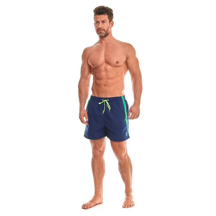 Мъжки борд шорти с UV защита Zagano 5138 Navy Blue - 4