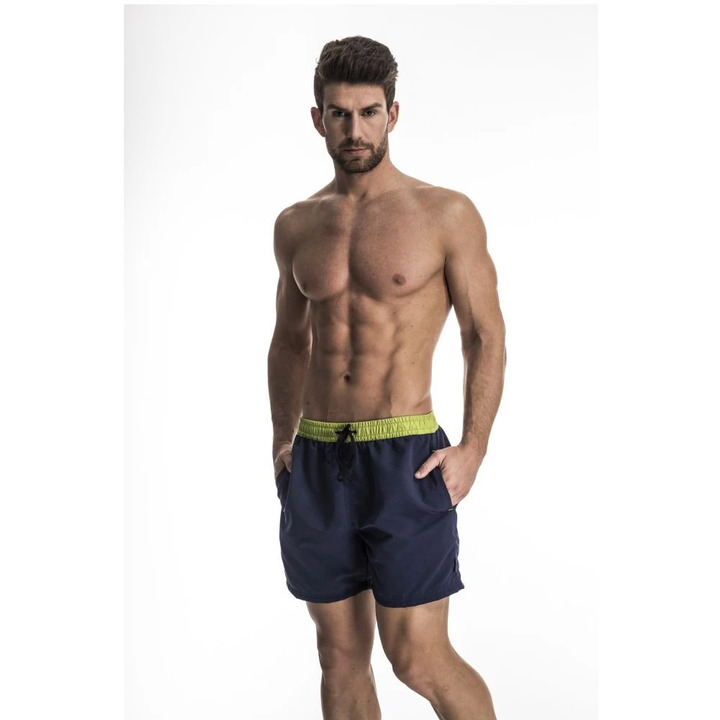 Мъжки борд шорти с UV защита Zagano 5014 Dark Blue - 4