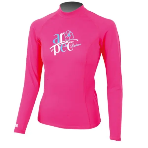 Lady's rashguard Aropec Marvel Pink - 1
