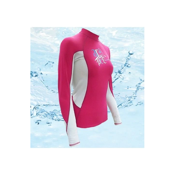 Lady's rashguard Aropec Myth Pink - 3