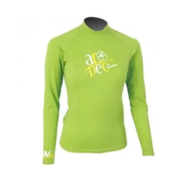 Lady's rashguard Aropec Marvel Lime - 1