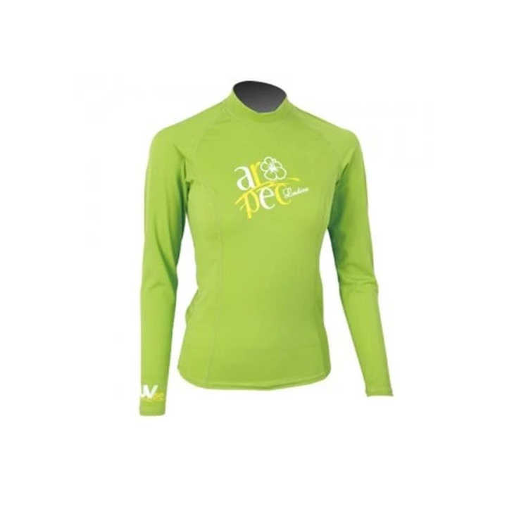 Lady's rashguard Aropec Marvel Lime - 1