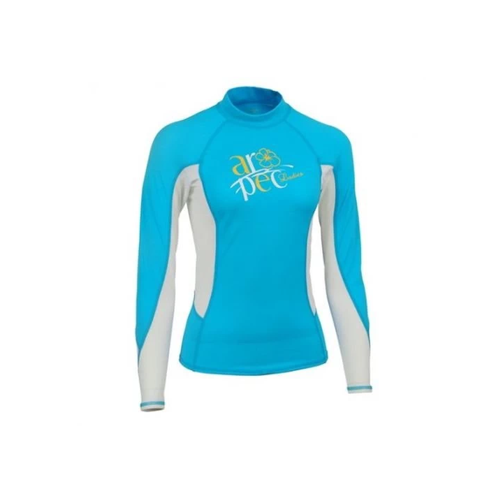 Lady's rashguard Aropec Myth Turquoise - 1