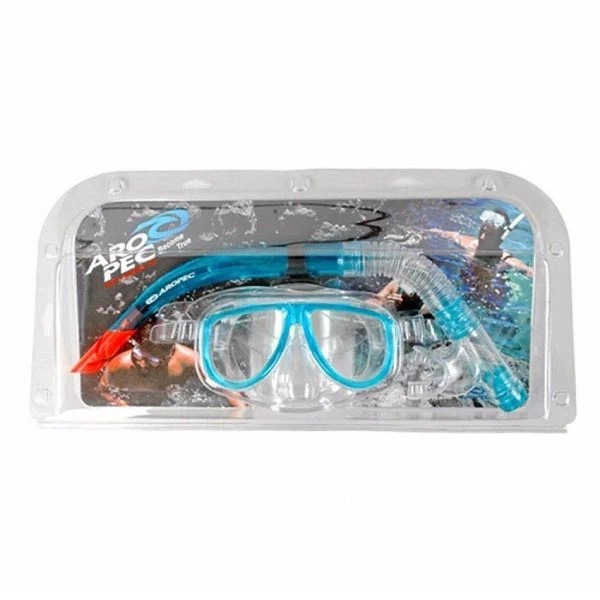 Mask and Snorkel Set Aropec Dolphin - 1