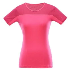Дамска бързосъхнеща тениска Alpine Pro Leona розова - 1