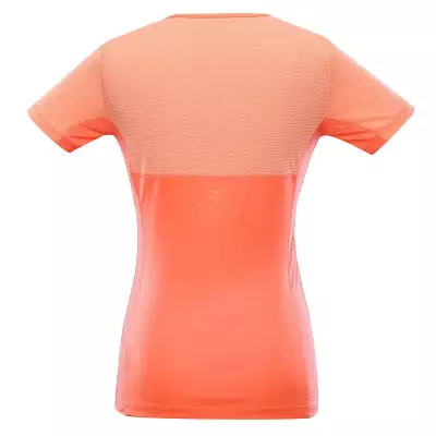 Дамска бързосъхнеща тениска Alpine Pro Leona оранжева - 2