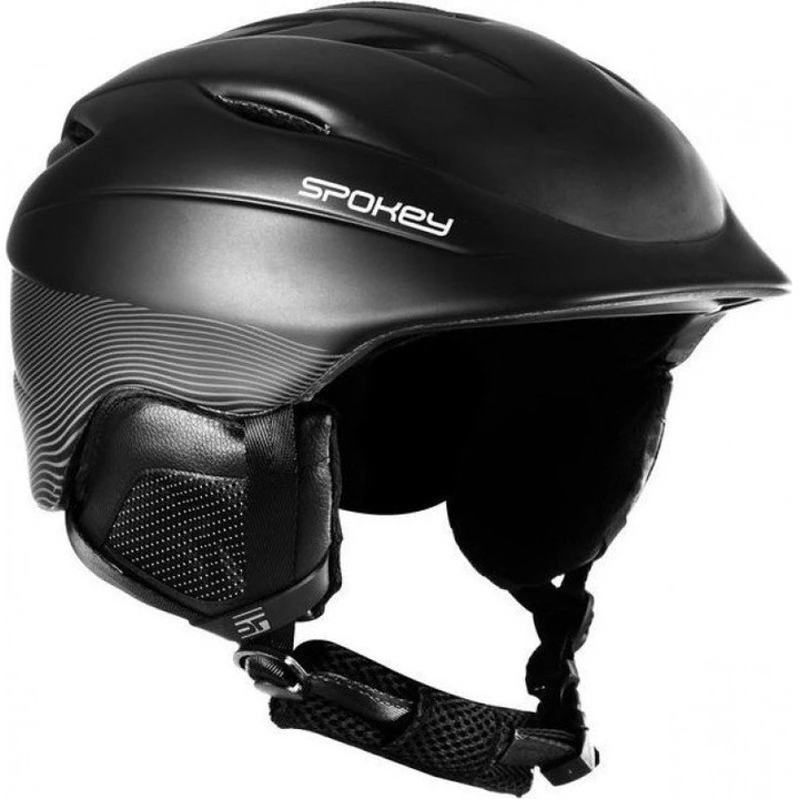 Каска за ски и сноуборд Spokey Columbia Black - 1