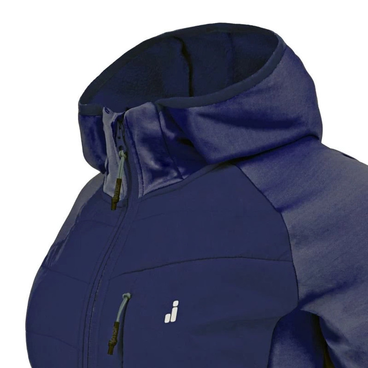 Woman's jacket Joluvi Hybrid Marino - 2