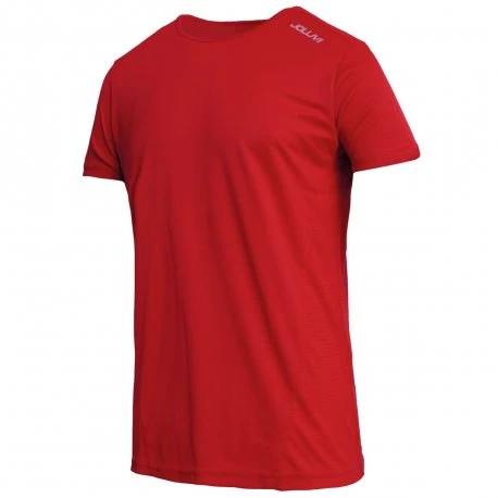 Мъжка тениска бързосъхнеща Joluvi Runplex червена - 1