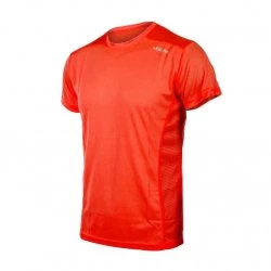 Мъжка тениска бързосъхнеща Joluvi Duplex оранжева - 1