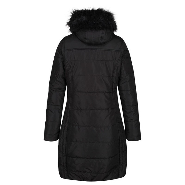 Regatta Ladies Fermina Long Length Jacket Black - 6