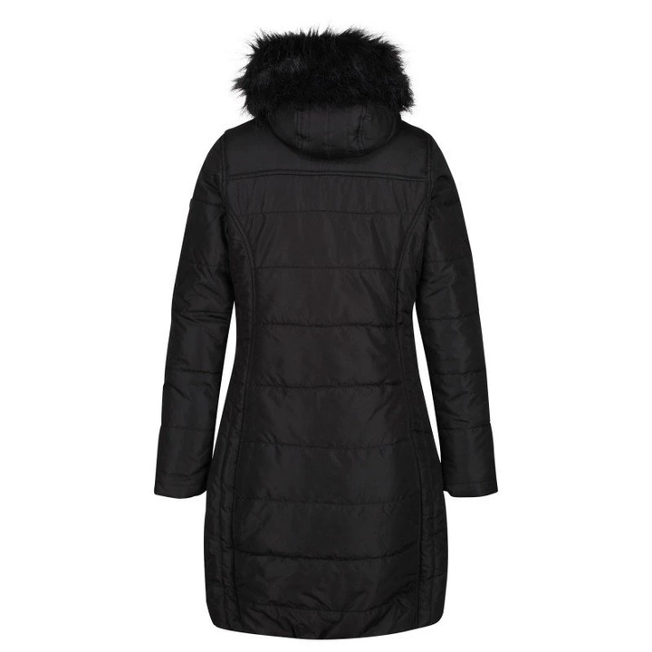 Regatta Ladies Fermina Long Length Jacket Black - 6