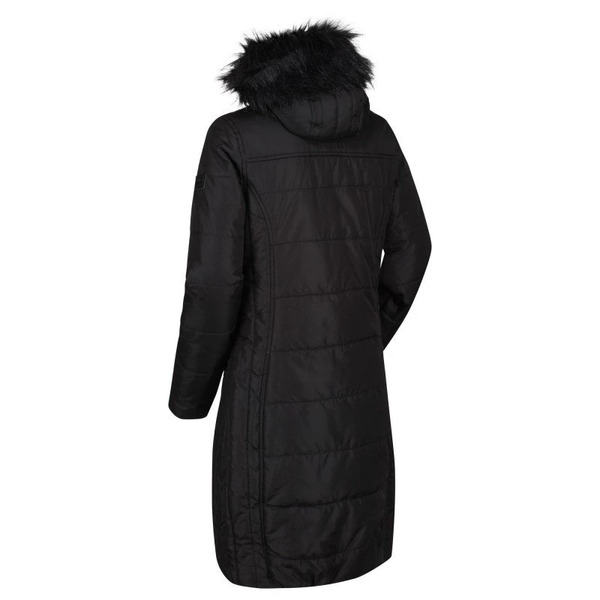 Regatta Ladies Fermina Long Length Jacket Black - 5