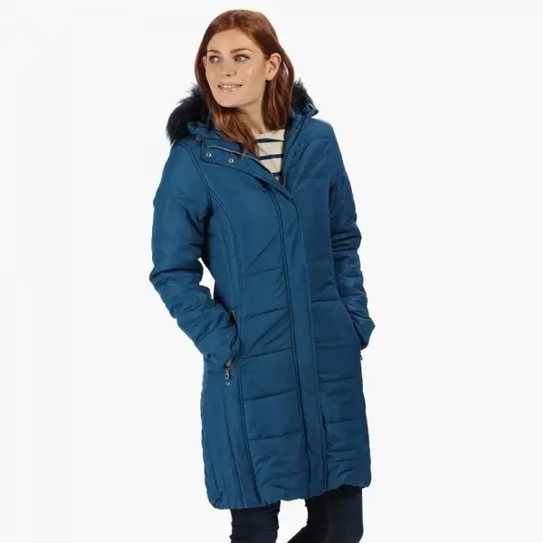 Regatta Ladies Fermina Long Length Jacket - 1