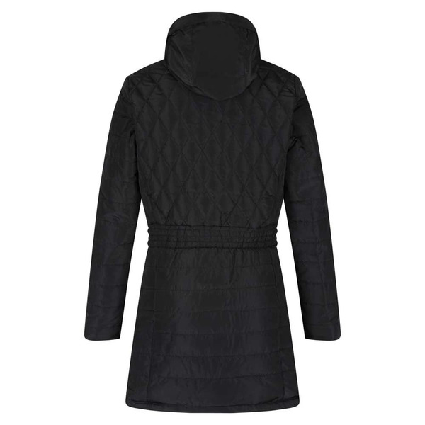 Regatta Ladies Parmenia Long Length Jacket Black - 4