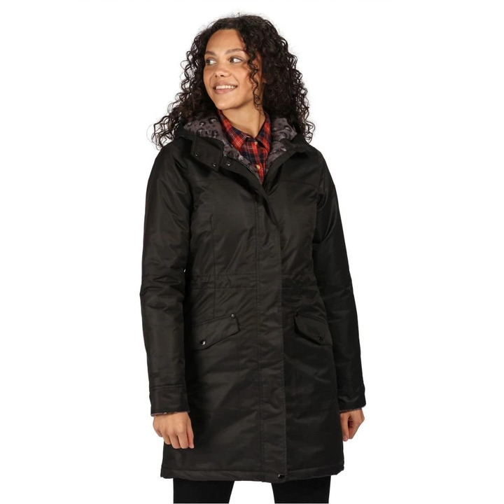 Women's Rimona Waterproof Parka Jacket Black - 2