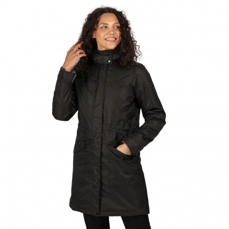Women's Rimona Waterproof Parka Jacket Black - 1