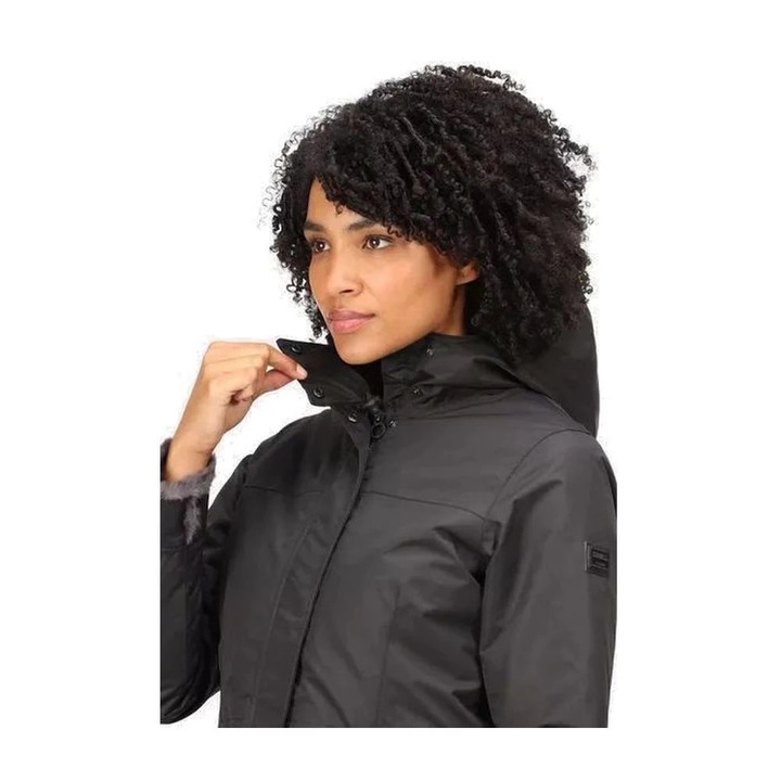 Women's Rimona Waterproof Parka Jacket Black - 4