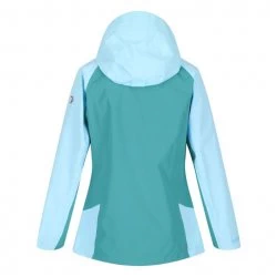 Women's Regatta Waterproof Jacket Calderdale Cool Aqua - 4