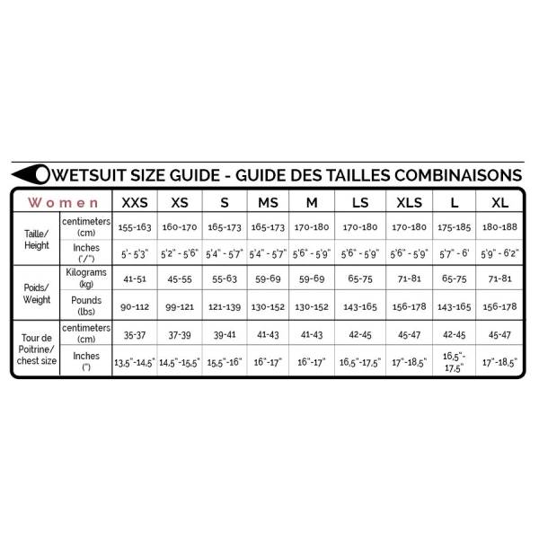 Wetsuit women's Soöruz Fly Plus 5/4 - 7