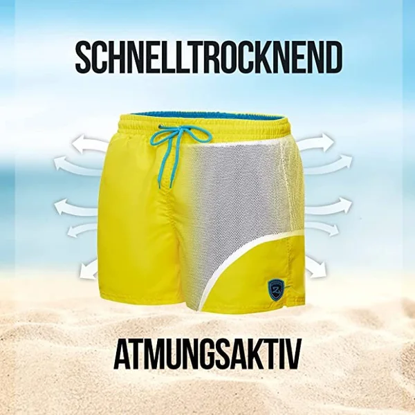 Men's shorts Zagano 5106 Yellow - 4