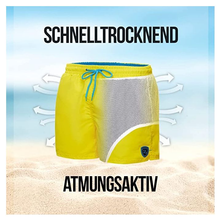 Men's shorts Zagano 5106 Yellow - 4