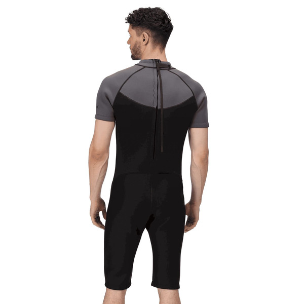 Men's Shorty Wetsuit Regatta Black/Grey - 2