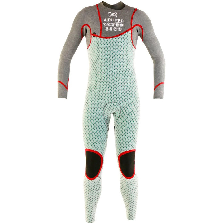 Wetsuit men's Soöruz Guru Plus 5/4 Front-zip - 4