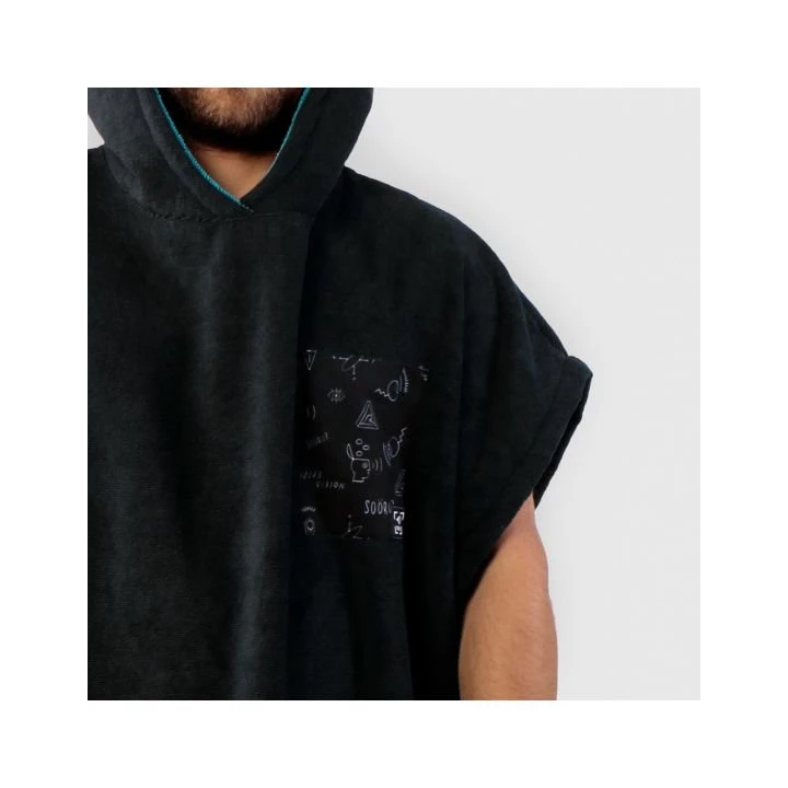 Changing poncho Soöruz Mirc Black - 2