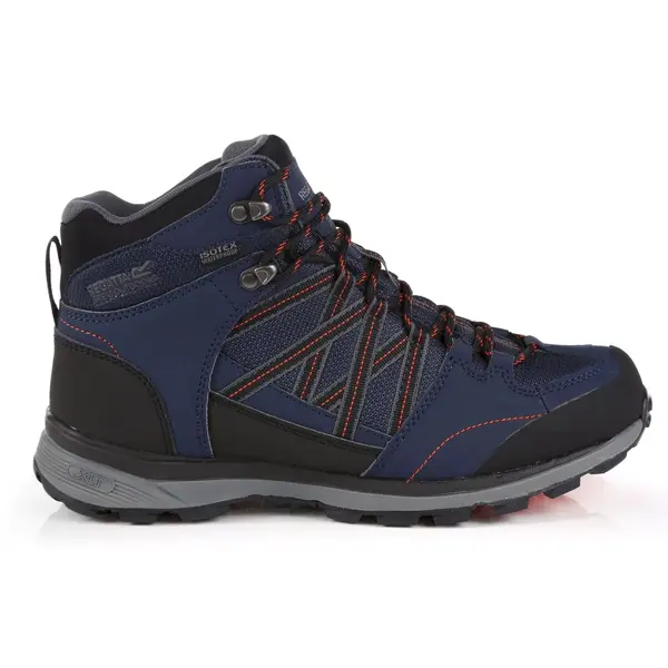 Shoes Regatta Samaris II Mid Navy Burnt Salmon - 2