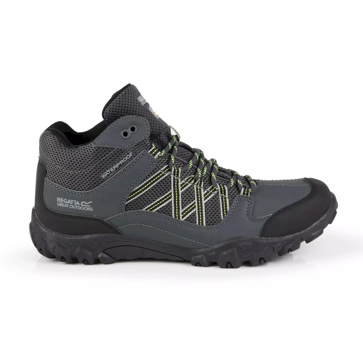 Обувки с мембрана Regatta Edgepoint Mid Briar Lime Punch - 2