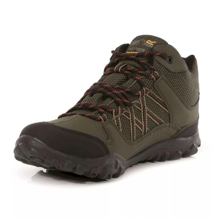 Обувки с мембрана Regatta Edgepoint Mid Bayleaf Burnt Umber - 3
