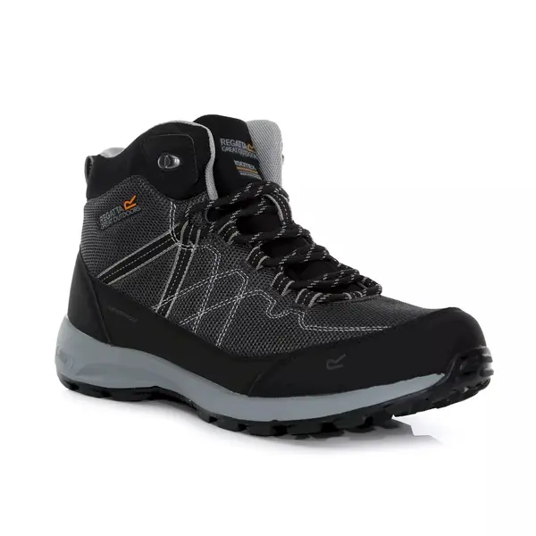 Обувки с мембрана Regatta Samaris Lite Mid Black - 1