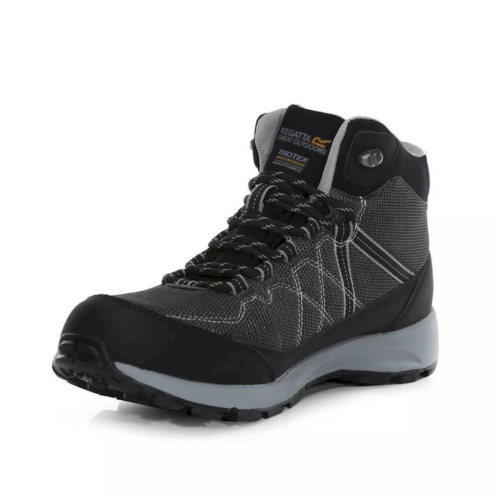Обувки с мембрана Regatta Samaris Lite Mid Black - 3