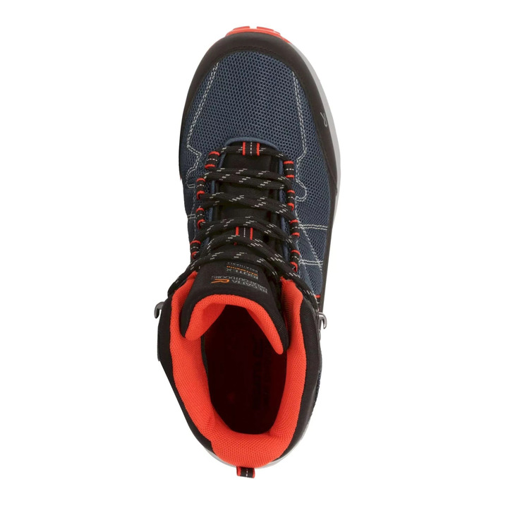 Shoes Regatta Samaris Lite Mid Moonlight Denim Orange - 4