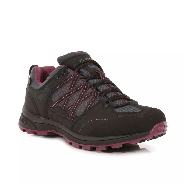 Дамски обувки Regatta Samaris II Low Black Purple - 1