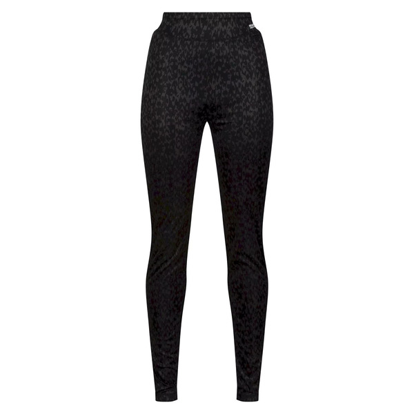 Women's Regatta Bampton Pant Black Print - 1