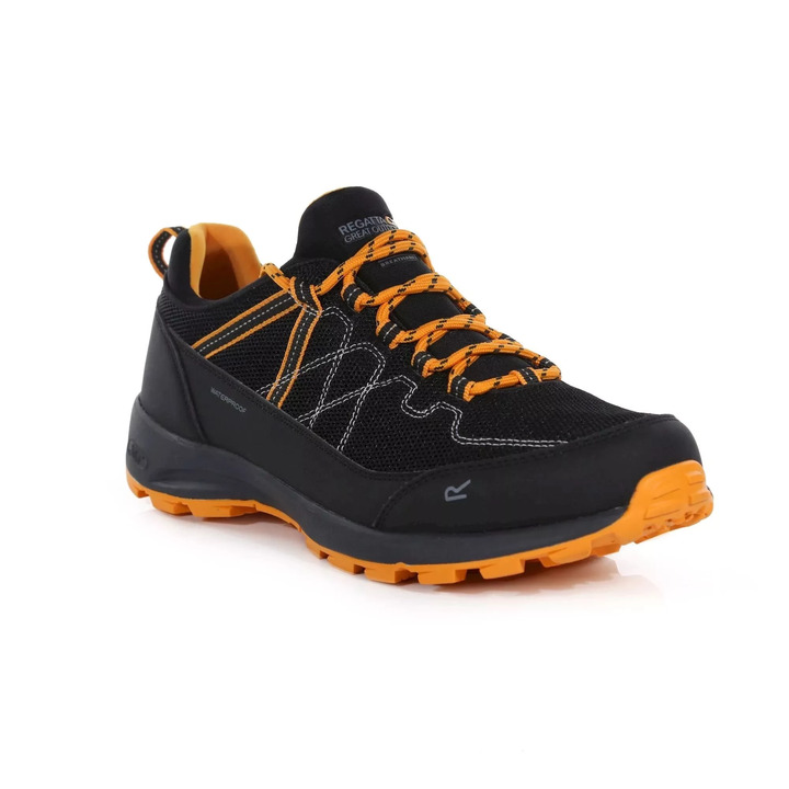 Shoes Regatta Samaris Lite Black Flame Orange - 1