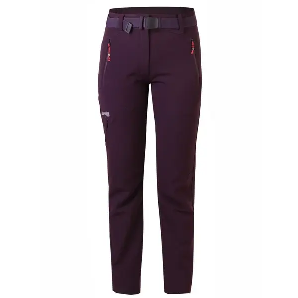 Дамски туристически панталон Sphere Pro Janet бордо - 1