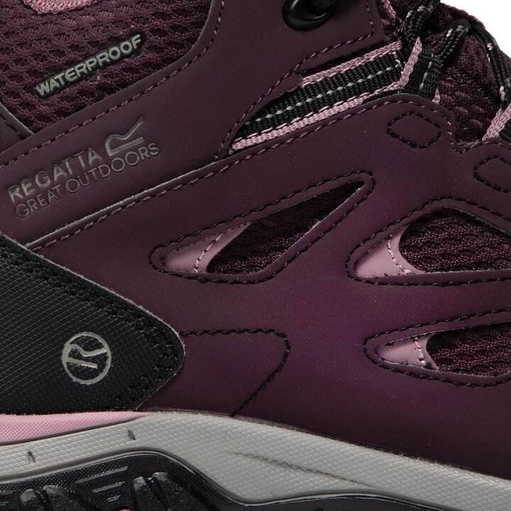 Shoes Regatta Holcombe Mid Dark Burgundy - 7