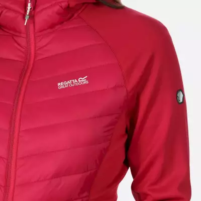 Дамско яке Regatta Andreson VII Berry Pink Hybrid - 3