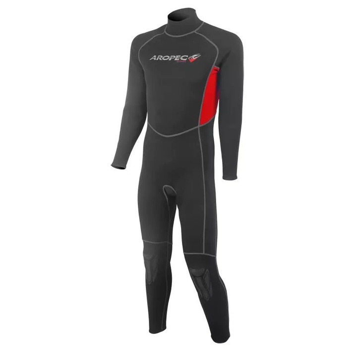 Wetsuit Aropec 1.5mm Fullsuit Red - 1