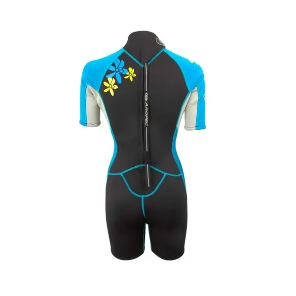 Wetsuit women's Aropec Vitality Shorty Turquoise - 2