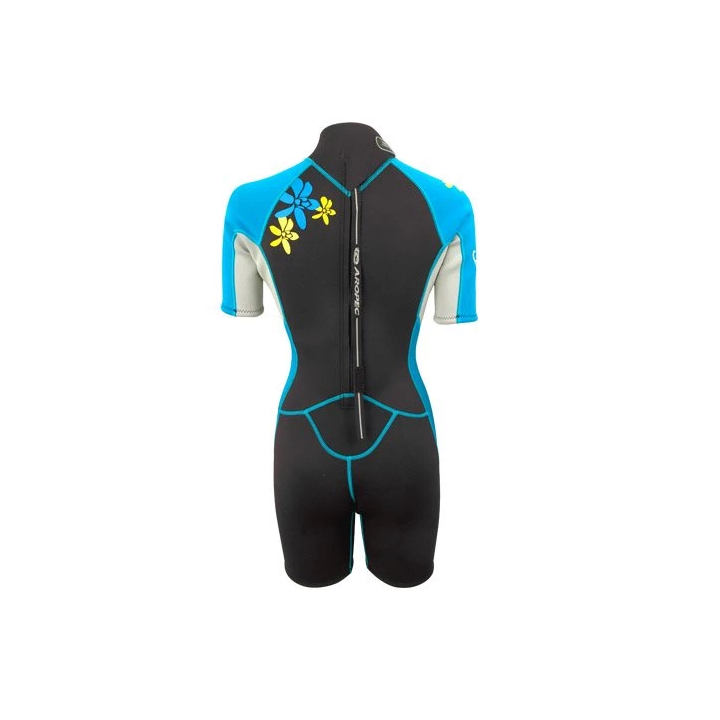 Wetsuit women's Aropec Vitality Shorty Turquoise - 2